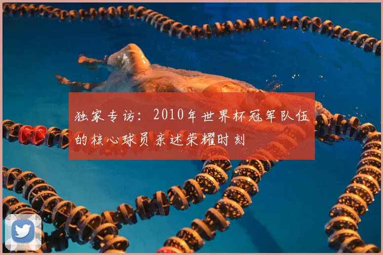 独家专访:2010年世界杯冠军队伍的核心球员亲述荣耀时刻