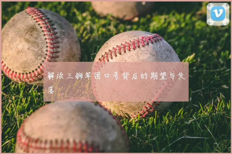 解读三狮军团口号背后的期望与失落